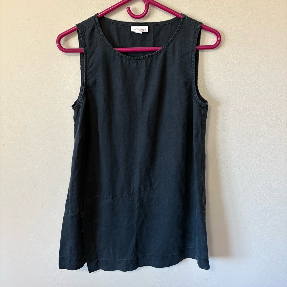 J. Jill Linen Tunic Top Sleeveless